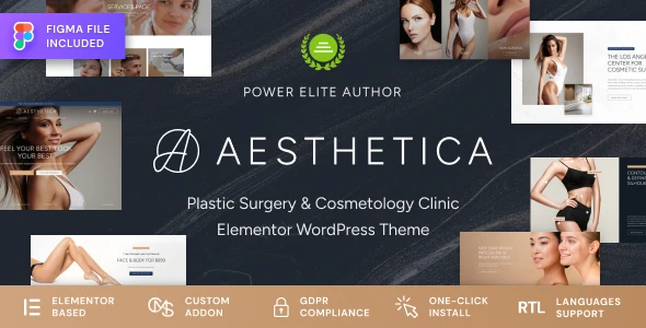Aesthetica – Plastic Surgery & Beauty Clinic WordPress Theme